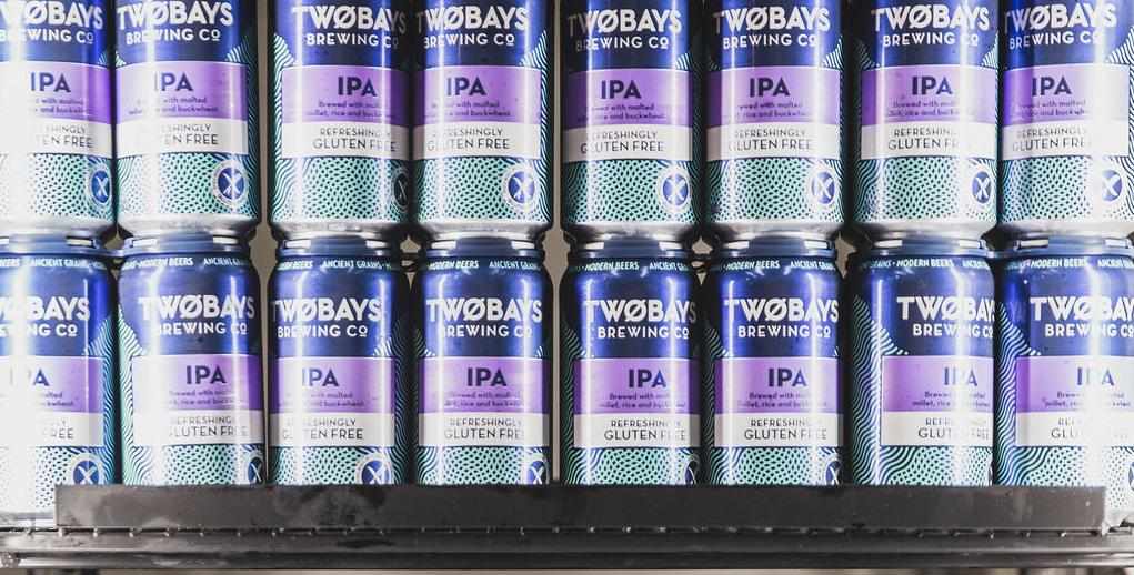 Indulge in Twobays Brewing Co's Gluten-Free IPA