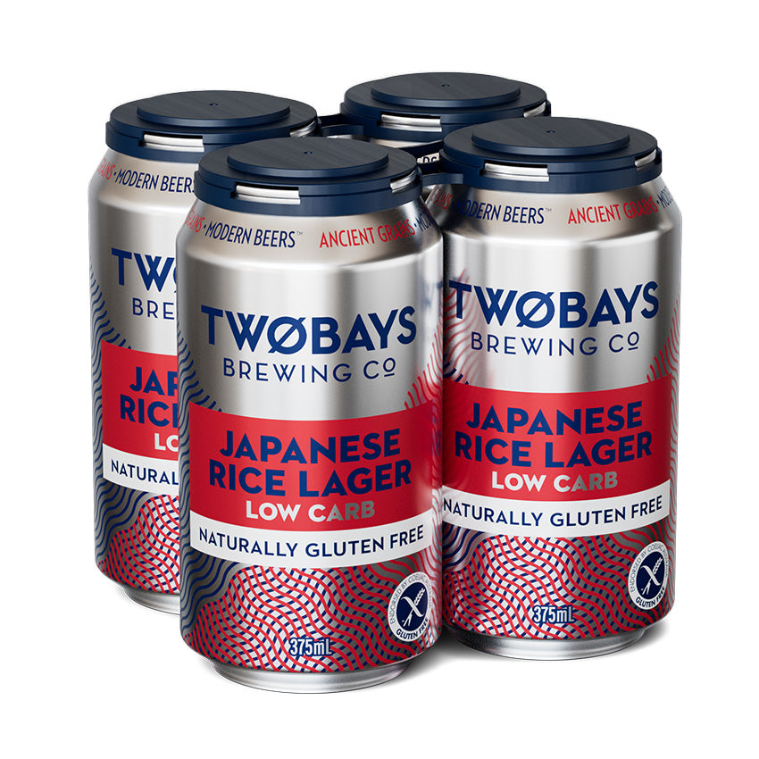 x4 Japanese Rice Lager Low Carb