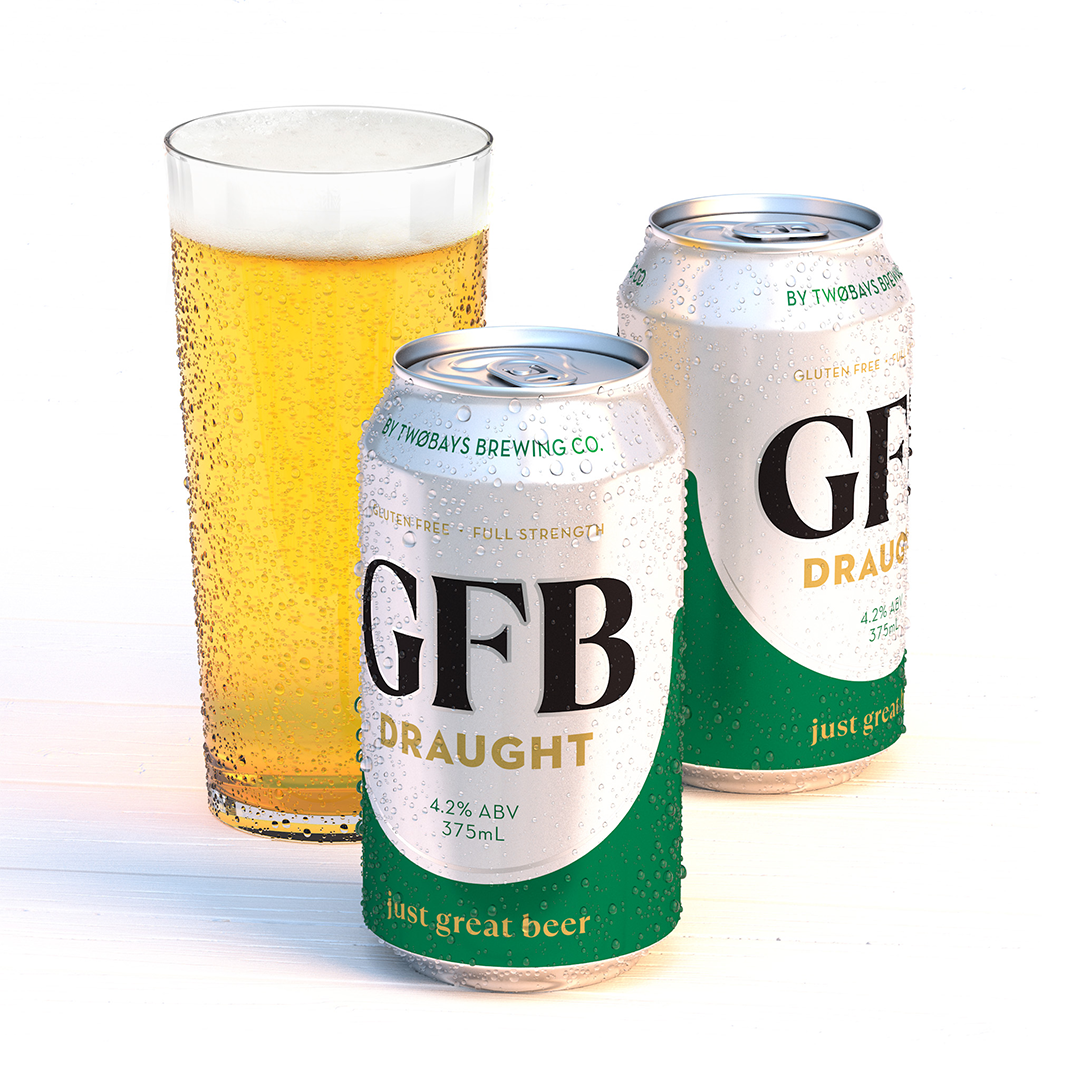 GFB Draught Cans &amp; Schooner Towbays Beer